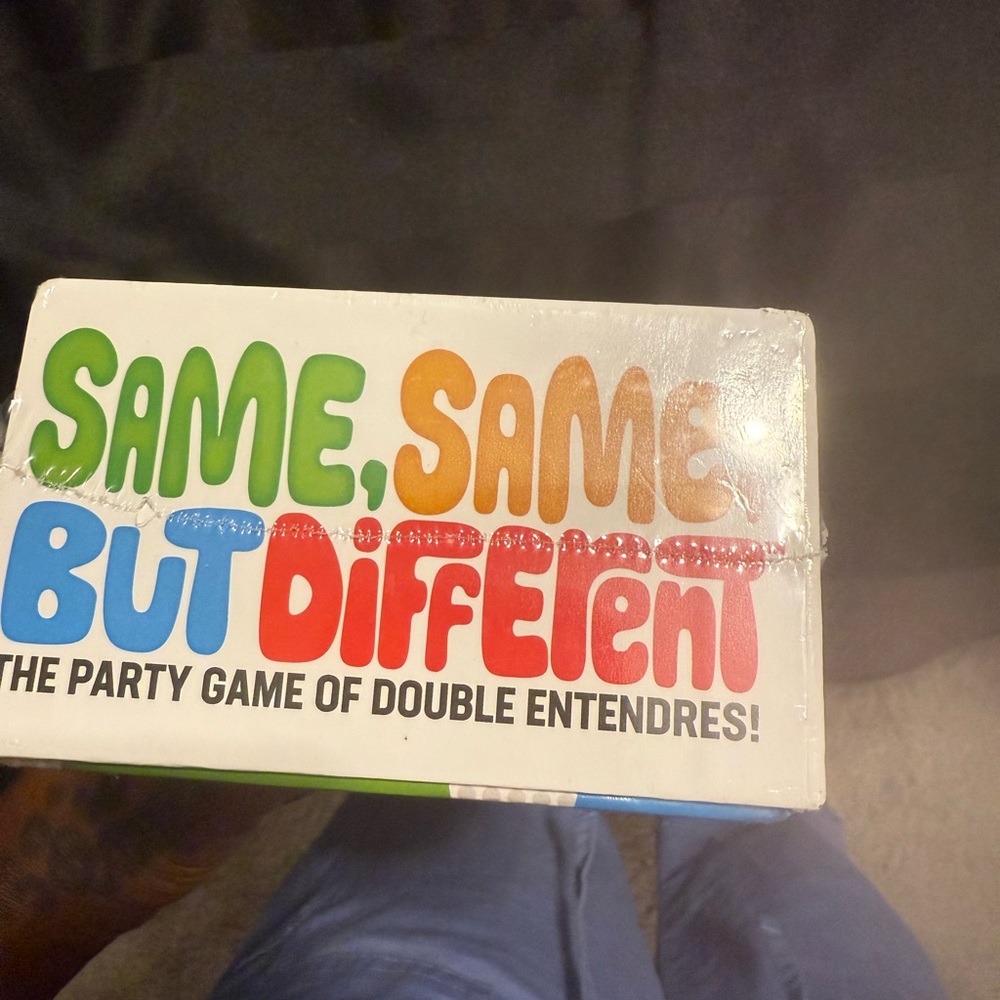 Same Same But Different Party Game